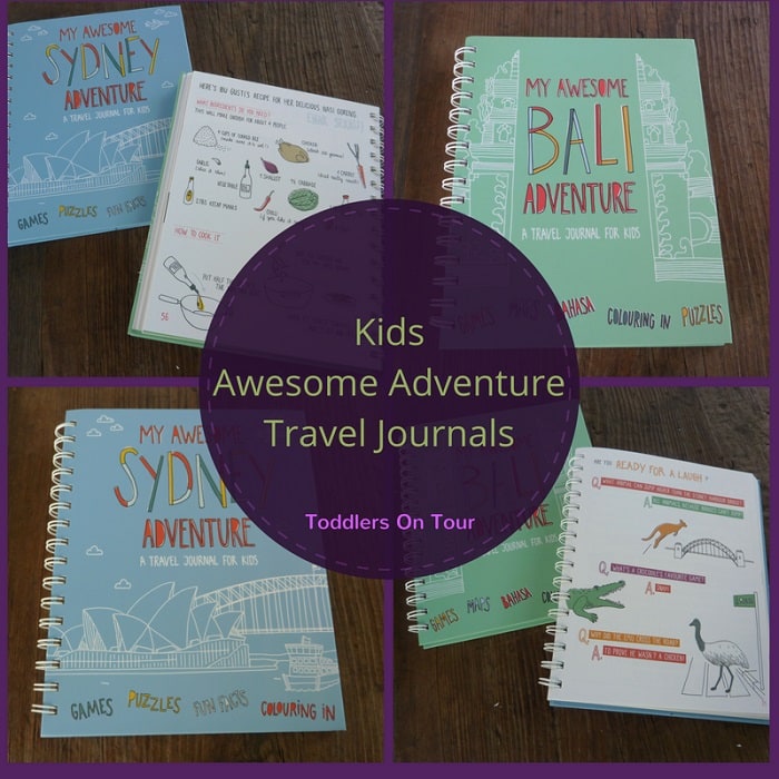 Getting Kids Writing Awesome Adventure Travel Journals - Toddlers on Tour